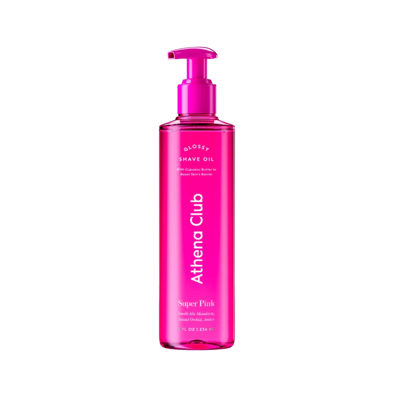 Glossy Shave Oil - Classic Notes Super Pink