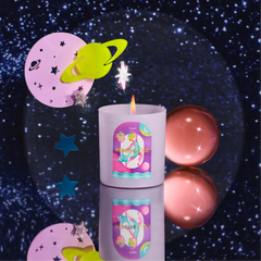 Cosmic Light Candle - Soft Glow